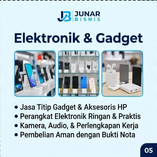 Jasa Titip Medan Junar Bisnis — Fashion, Makanan, Gadget & Tiket Event - gambar 5