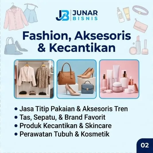 Jasa Titip Medan Junar Bisnis — Fashion, Makanan, Gadget & Tiket Event - gambar 2