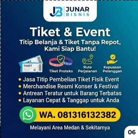Jasa Titip Medan Junar Bisnis — Fashion, Makanan, Gadget & Tiket Event - gambar 6
