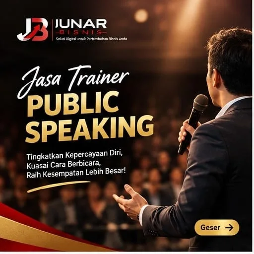 Jasa Trainer Public Speaking Bandung | Pelatihan Junar Bisnis
