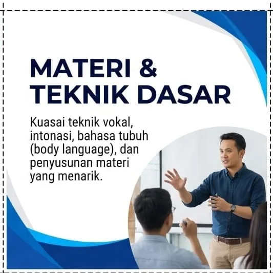 Jasa Trainer Public Speaking Medan | Teknik Bicara & Private Coaching — Junar Bisnis - gambar 3