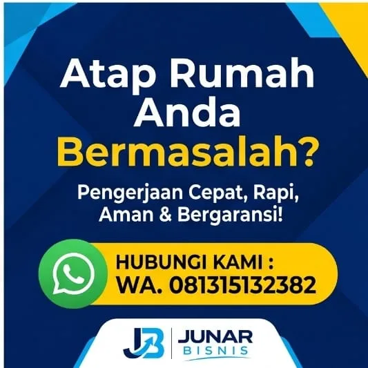 Jasa Tukang Atap Bandung | Junar Bisnis – Perbaikan Bocor, Genteng & Kanopi - gambar 6