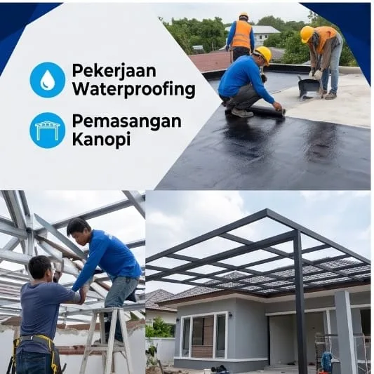 Jasa Tukang Atap Bandung | Junar Bisnis – Perbaikan Bocor, Genteng & Kanopi - gambar 4