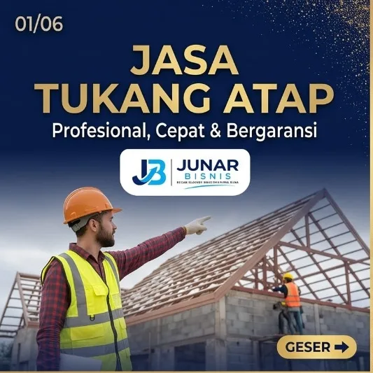 Jasa Tukang Atap Medan | Perbaikan Bocor, Rangka & Genteng — Junar Bisnis