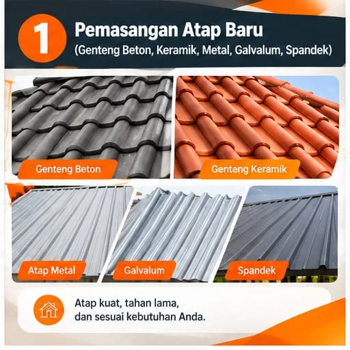 Jasa Tukang Atap Palembang - gambar 3