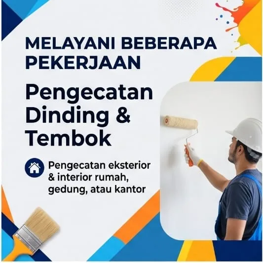Jasa Tukang Cat Bandung | Junar Bisnis untuk Dinding, Kayu & Besi - gambar 2