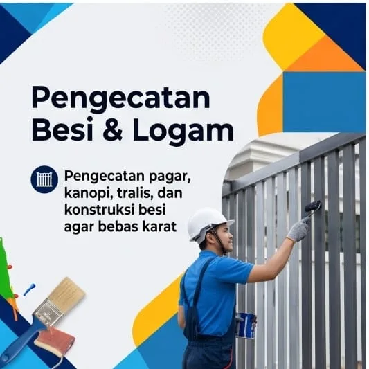 Jasa Tukang Cat Bandung | Junar Bisnis untuk Dinding, Kayu & Besi - gambar 5