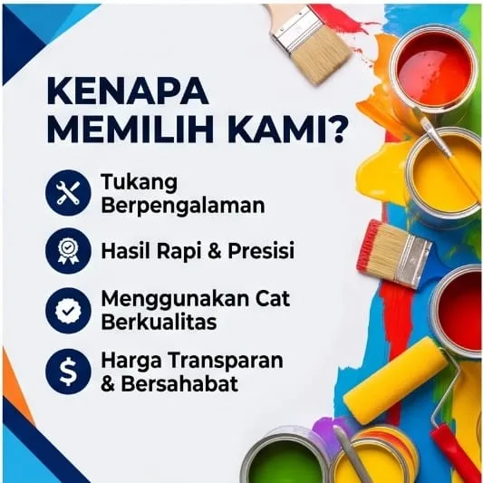 Jasa Tukang Cat Bandung | Junar Bisnis untuk Dinding, Kayu & Besi - gambar 4