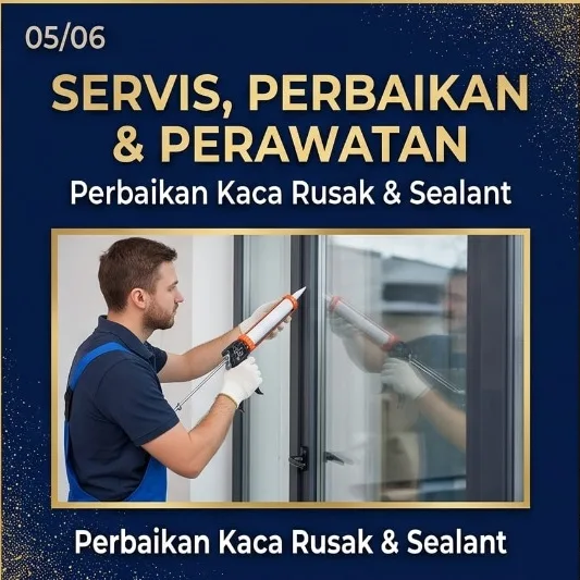 Jasa Tukang Kaca Medan – Junar Bisnis | Pemasangan, Partisi & Servis - gambar 2