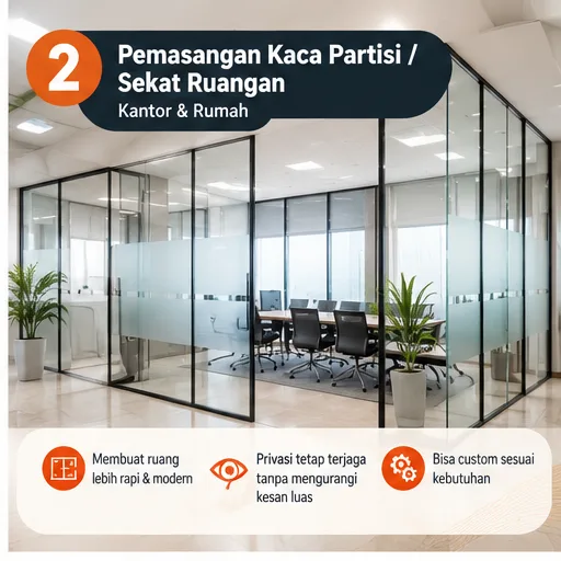 Jasa Tukang Kaca Palembang - gambar 3
