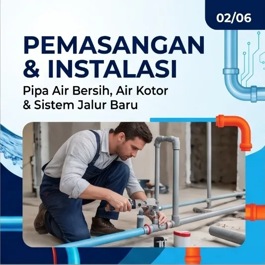 Jasa Tukang Ledeng Medan | Instalasi, Sanitari & Saluran Mampet — Junar Bisnis - gambar 2