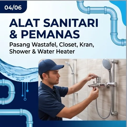 Jasa Tukang Ledeng Medan | Instalasi, Sanitari & Saluran Mampet — Junar Bisnis - gambar 4