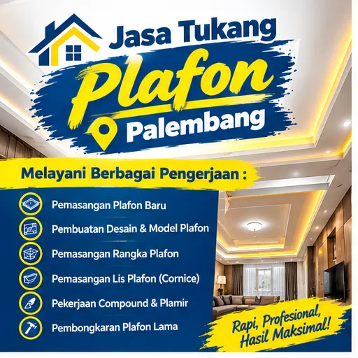 Jasa Tukang Plafon Palembang - gambar 7