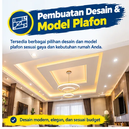 Jasa Tukang Plafon Palembang - gambar 4