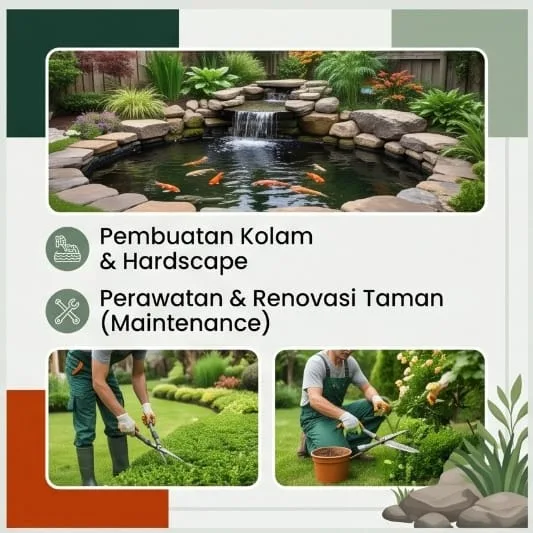 Jasa Tukang Taman Bandung | Junar Bisnis – Desain, Vertical Garden & Perawatan - gambar 3