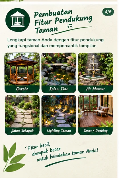 Jasa Tukang Taman Semarang | Junar Bisnis — Desain, Pembuatan & Perawatan - gambar 4