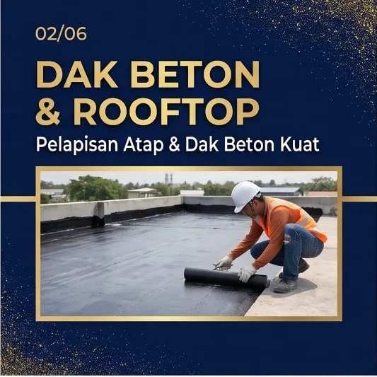 Jasa Waterproofing Medan untuk Dak, Kamar Mandi, Rooftop & Kolam — Junar Bisnis - gambar 4