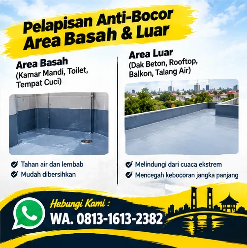Jasa Waterproofing Palembang - gambar 5