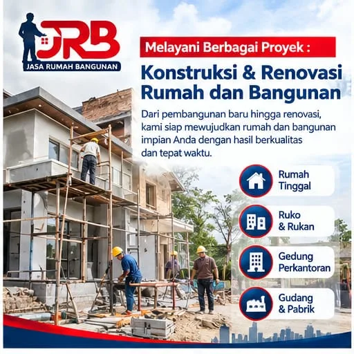 JRB Multipro melayani renovasi, tukang harian/borongan, MEP, bongkar bangunan, supplier material, dan marketing properti - gambar 4