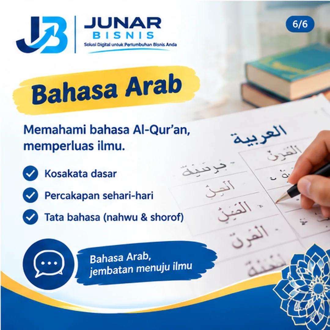 Junar Bisnis | Jasa Guru Ngaji Semarang untuk Anak, Remaja & Dewasa - gambar 7