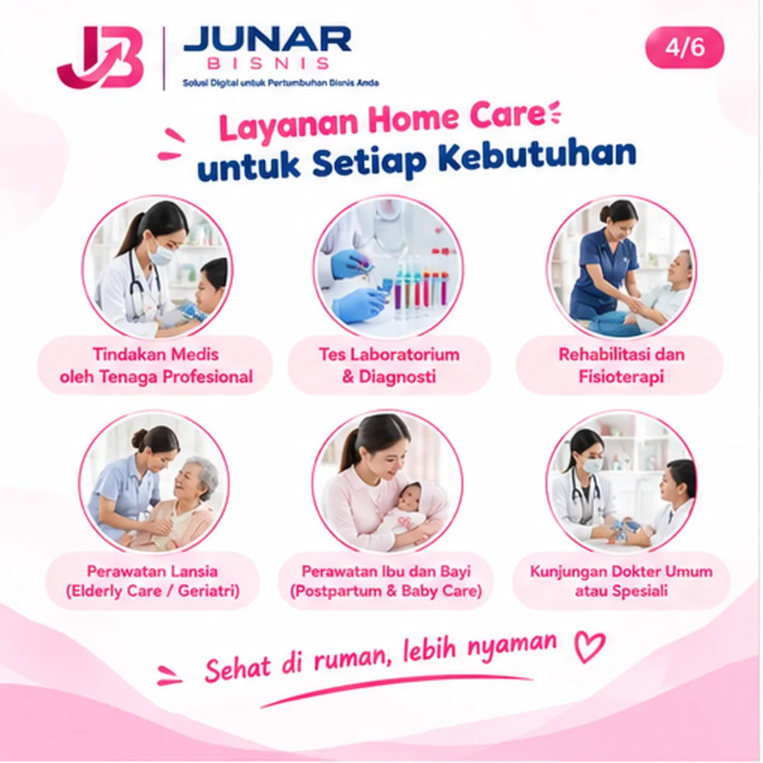 Junar Bisnis | Jasa Home Care Semarang Profesional - gambar 5