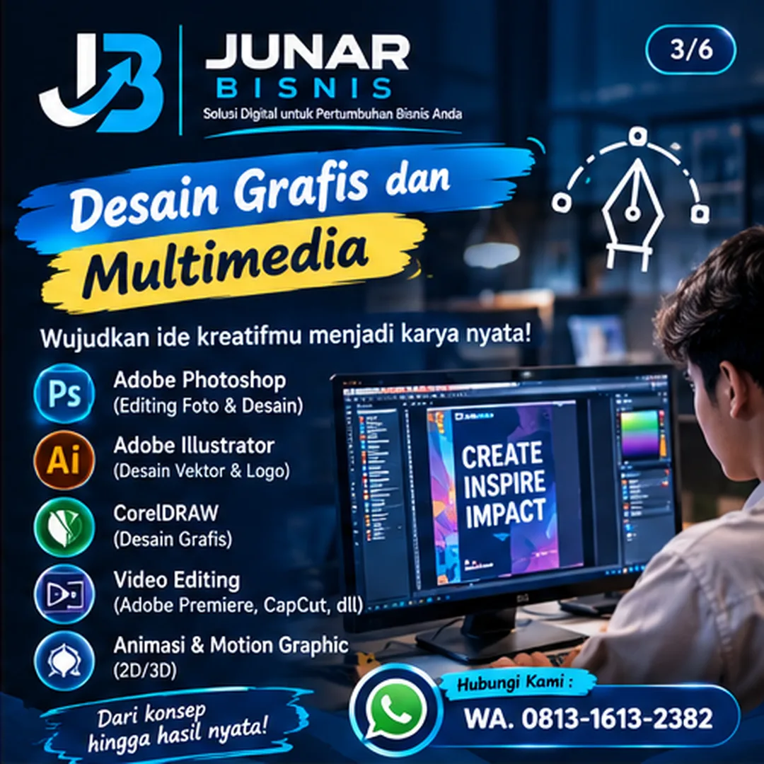Junar Bisnis | Jasa Kursus Komputer Semarang untuk Kerja, Usaha & Pengembangan Skill - gambar 4