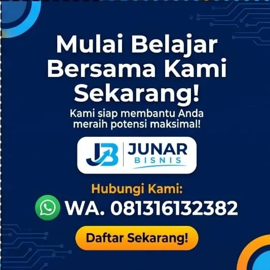 Junar Bisnis | Jasa Pendidikan & Kursus Lainnya Medan - gambar 6