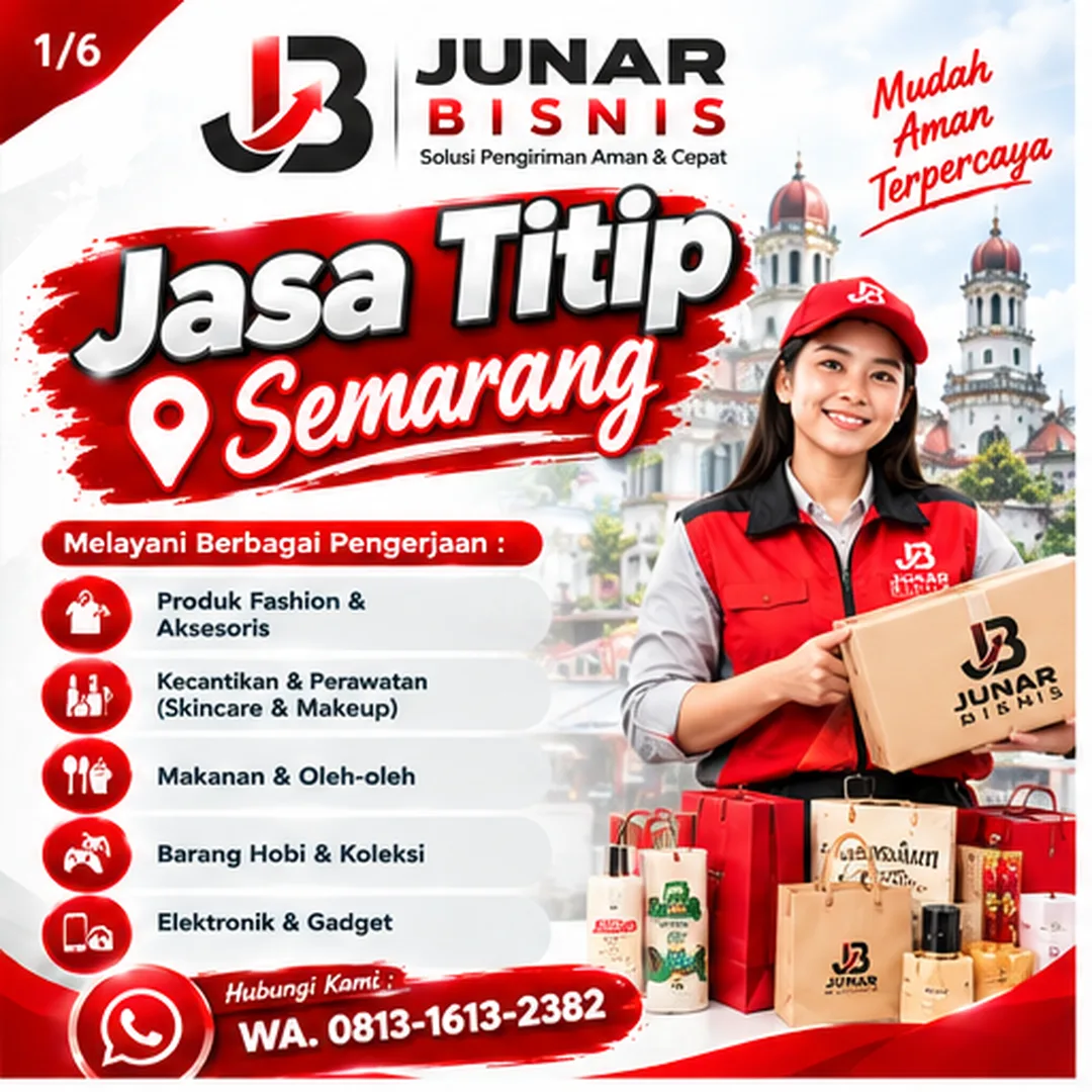 Junar Bisnis | Jasa Titip Semarang untuk Fashion, Skincare, Makanan & Gadget