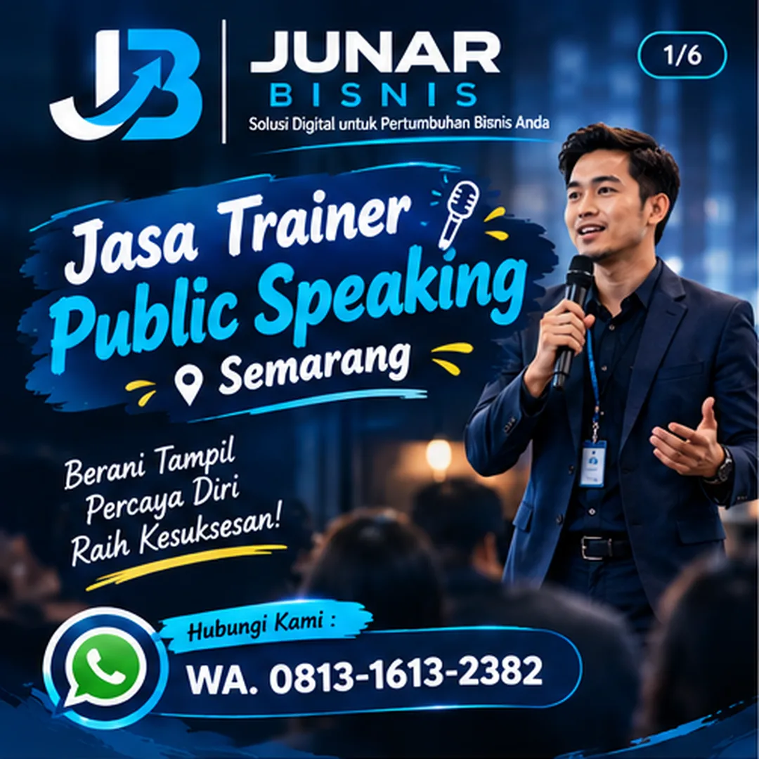 Junar Bisnis | Jasa Trainer Public Speaking Semarang untuk Presentasi dan Komunikasi Profesional - gambar 2