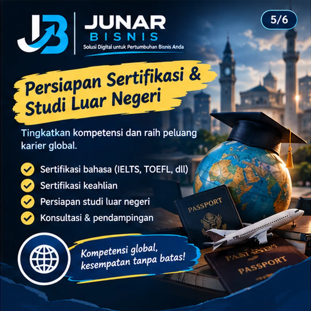 Junar Bisnis | Kursus Bimbel dan Bahasa Asing Semarang - gambar 6