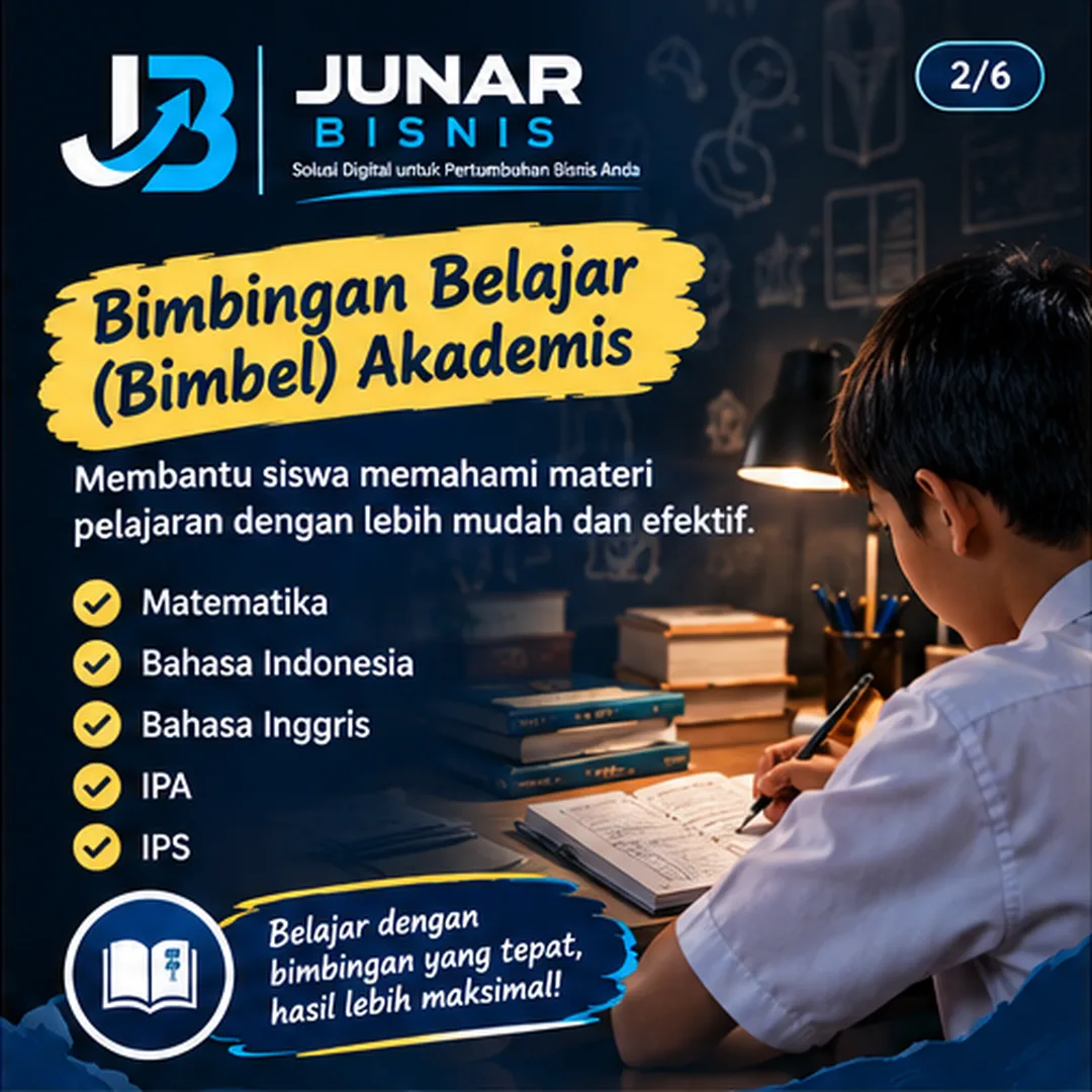 Junar Bisnis | Kursus Bimbel dan Bahasa Asing Semarang - gambar 3