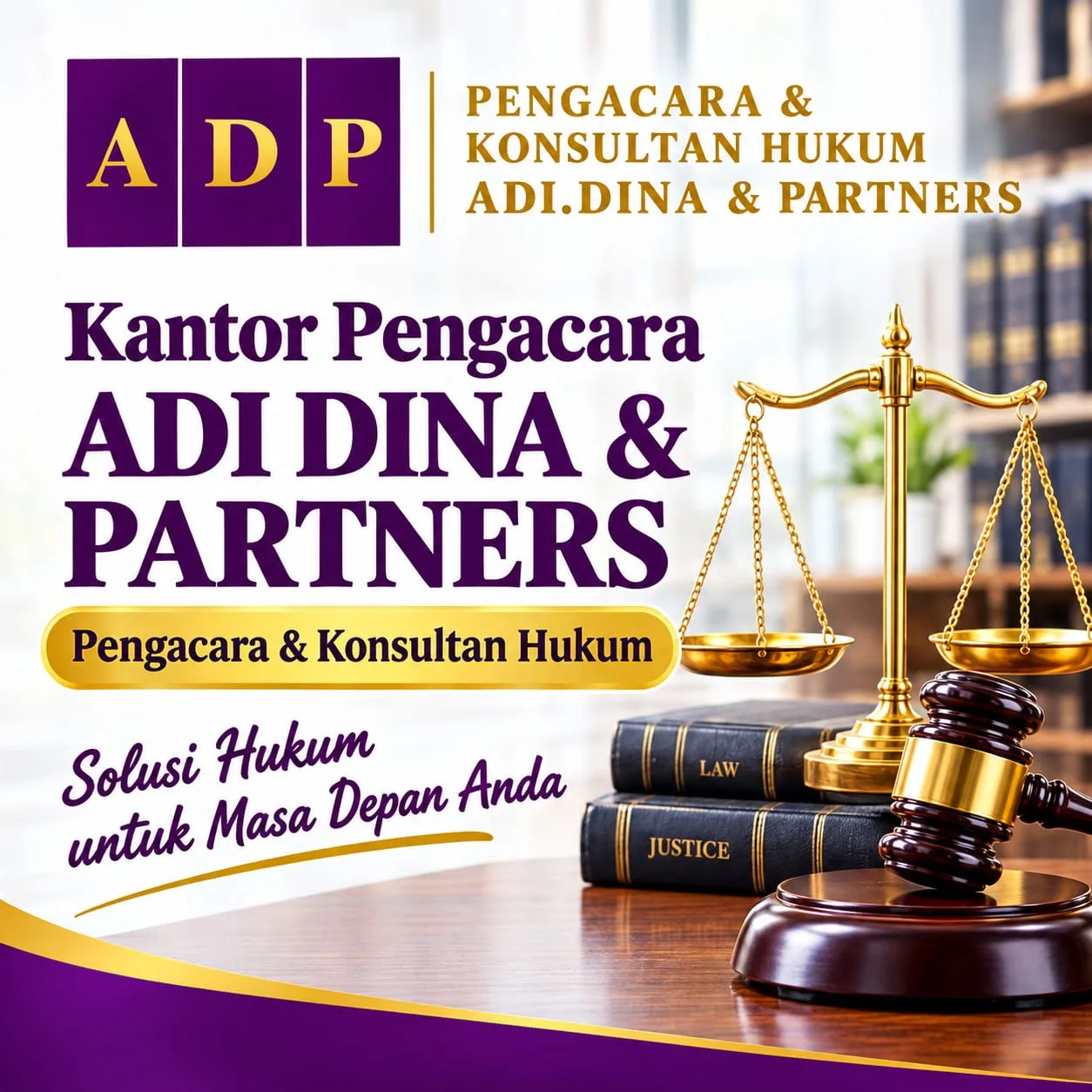⚖️ Kantor Pengacara ADI DINA & PARTNERS Tangerang | Advokat & Konsultan Hukum