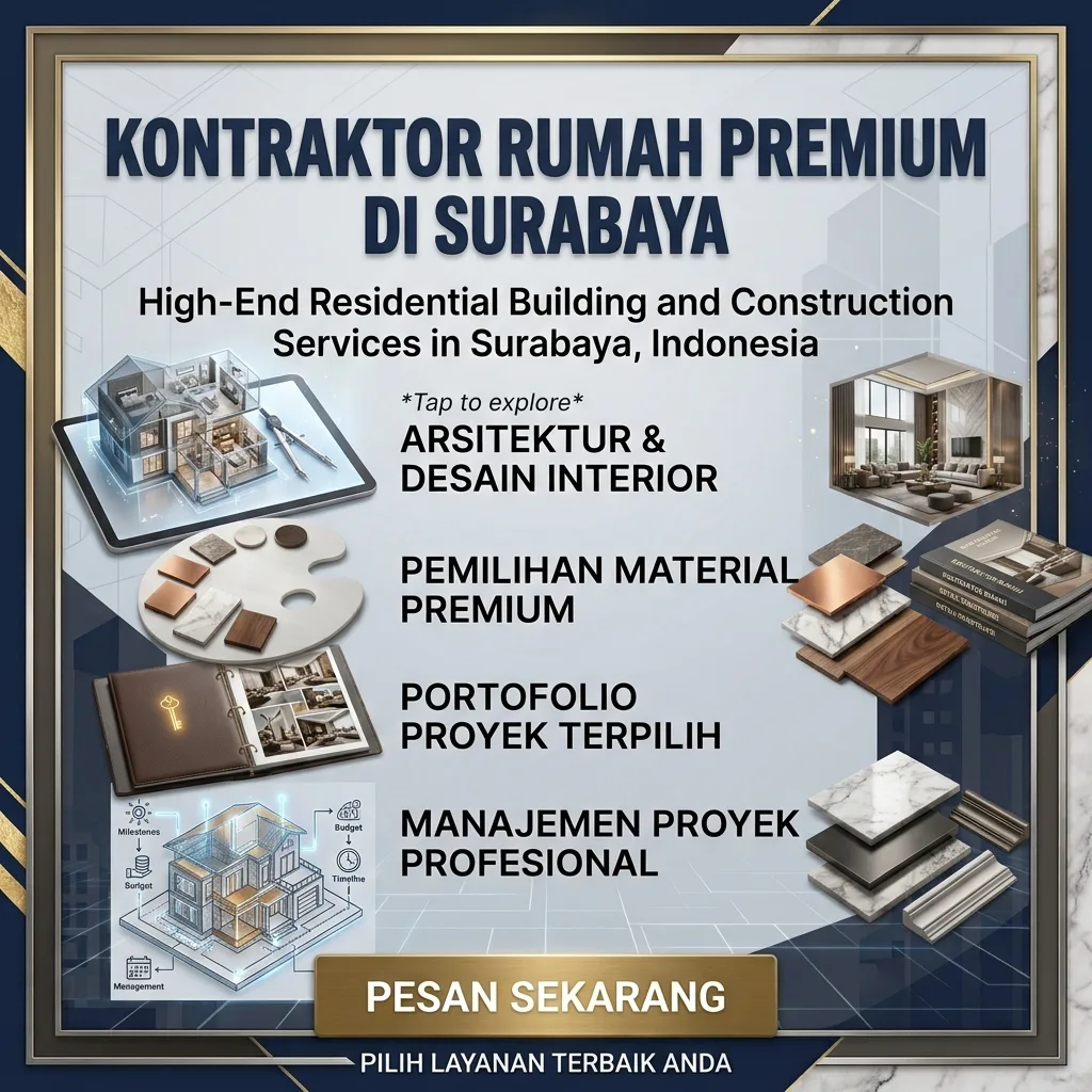 Kontraktor Rumah di Surabaya | Bangun & Renovasi Hunian