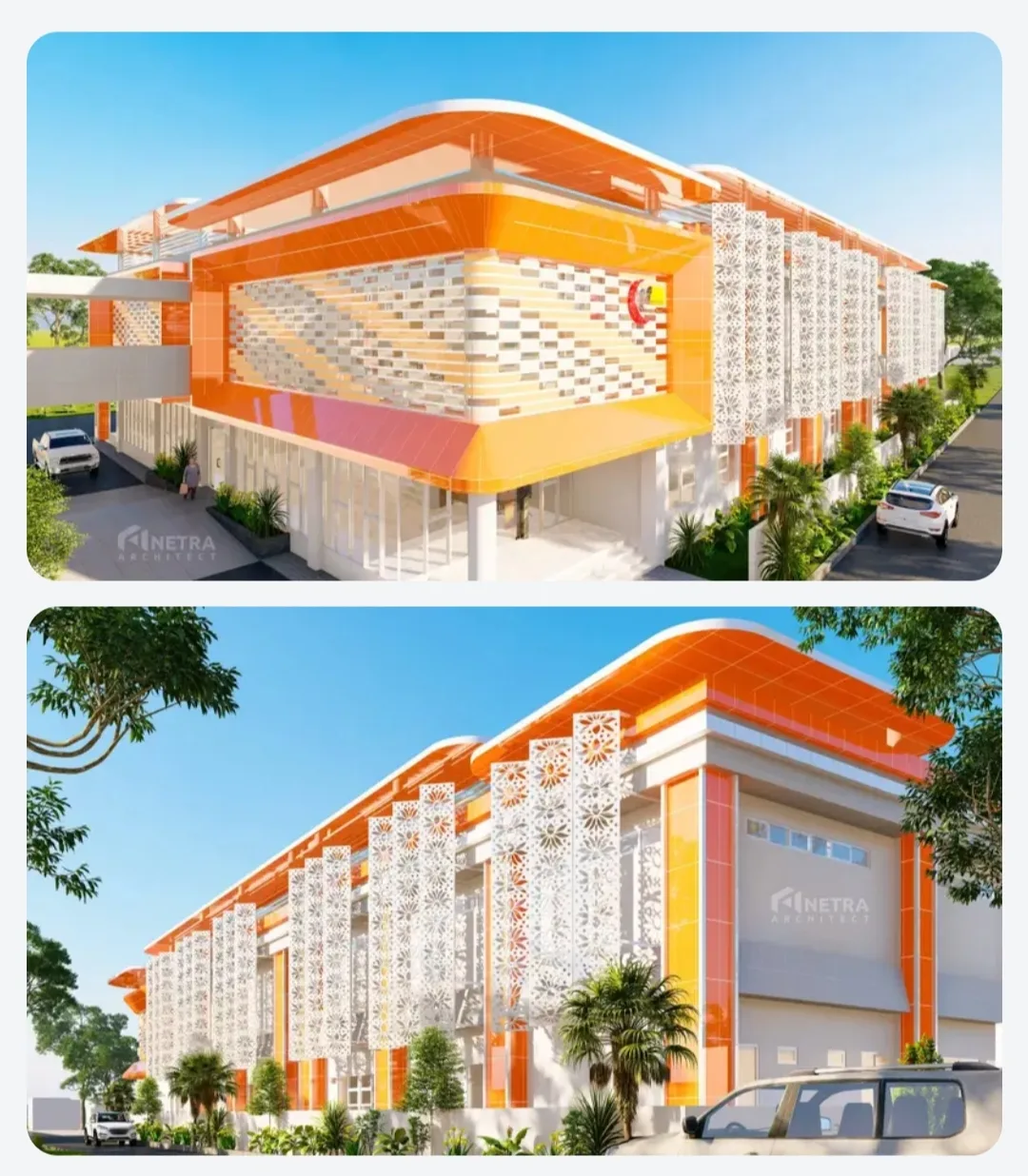Netra Architect melayani jasa arsitek Gorontalo untuk desain rumah, bangunan komersial, renovasi, gambar kerja, visualisasi 3D, dan konsultasi arsitektur - gambar 3