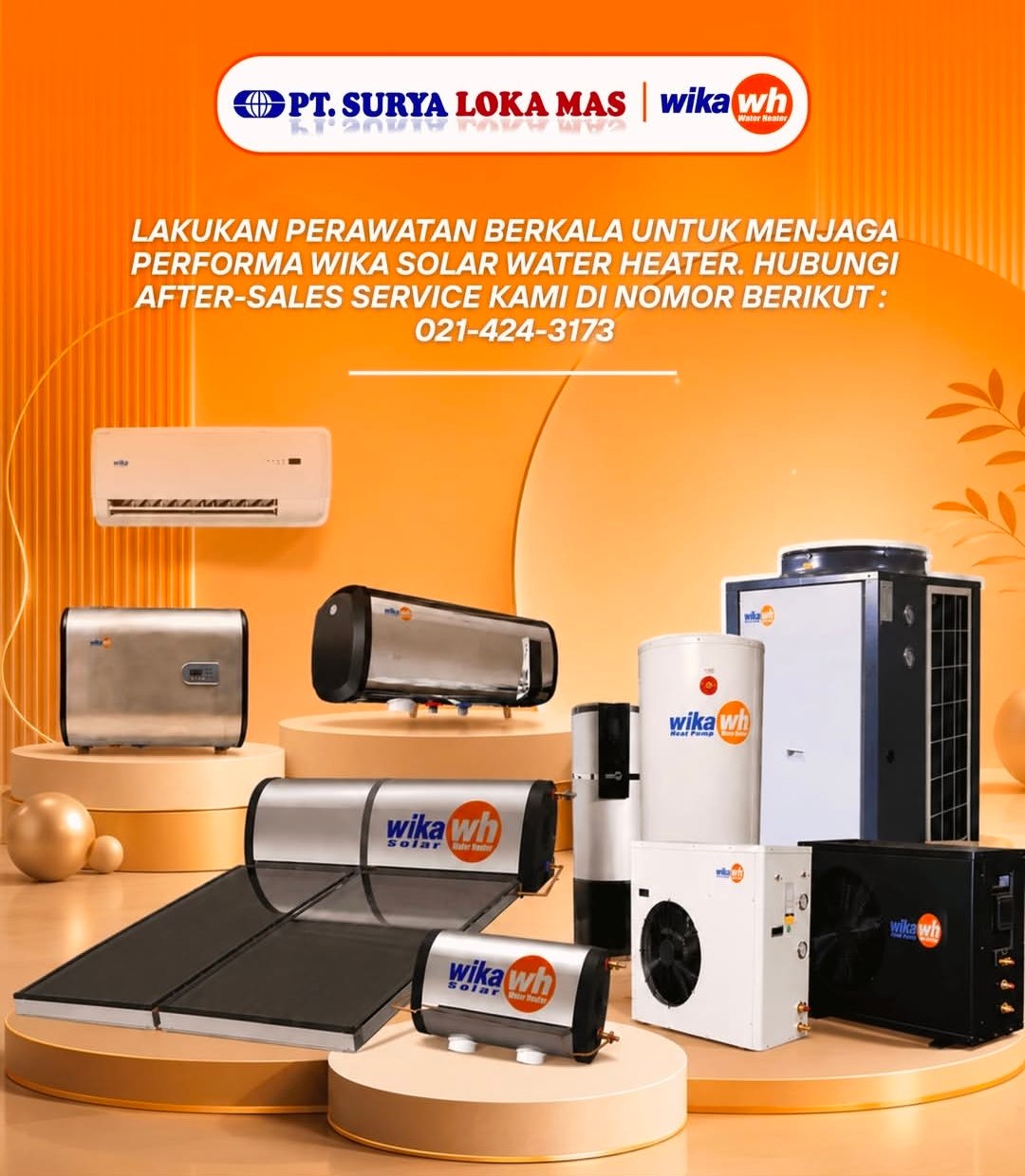🔥 Surya Loka Mas Sawangan Depok – WIKA Water Heater | Distributor Resmi, Jual & Service Pemanas Air
