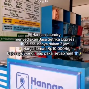 🧺 HANNAN LAUNDRY BANDAR LAMPUNG : Laundry Express, Laundry Satuan & Kiloan, Karpet, Bed Cover & Sepatu