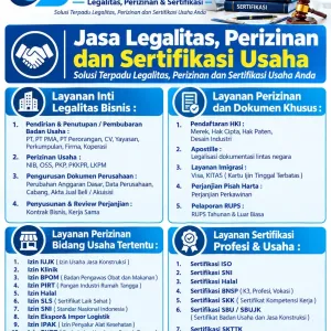 Jasa Legalitas Usaha Tangerang | Izin & Sertifikasi Bisnis