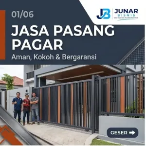 Jasa Pasang Pagar Medan | Junar Bisnis