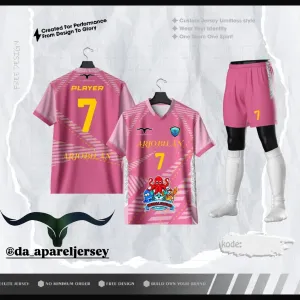 Jasa Pembuatan Custom Jersey Tim & Komunitas Terbaik (Sepak Bola, Futsal, Voli) – @da_apareljersey