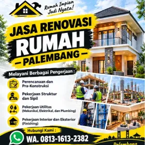 Jasa Renovasi Rumah Palembang