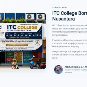 Kursus Menjahit Balikpapan | ITC Collage Borneo Nusantara