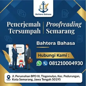 Penerjemah Semarang & Proofreading | Bahtera Bahasa