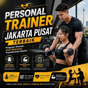 Personal Trainer Jakarta Pusat Terbaik untuk Program Fitness, Penurunan Berat Badan, dan Pembentukan Otot yang Terarah
