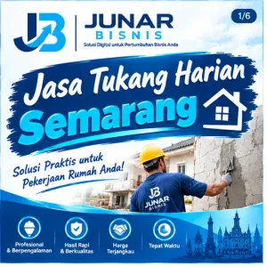 Tukang Harian Semarang | Junar Bisnis Jasa Tukang Terdekat