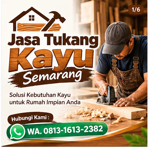 Tukang Kayu Semarang | Junar Bisnis Jasa Furniture, Konstruksi & Renovasi