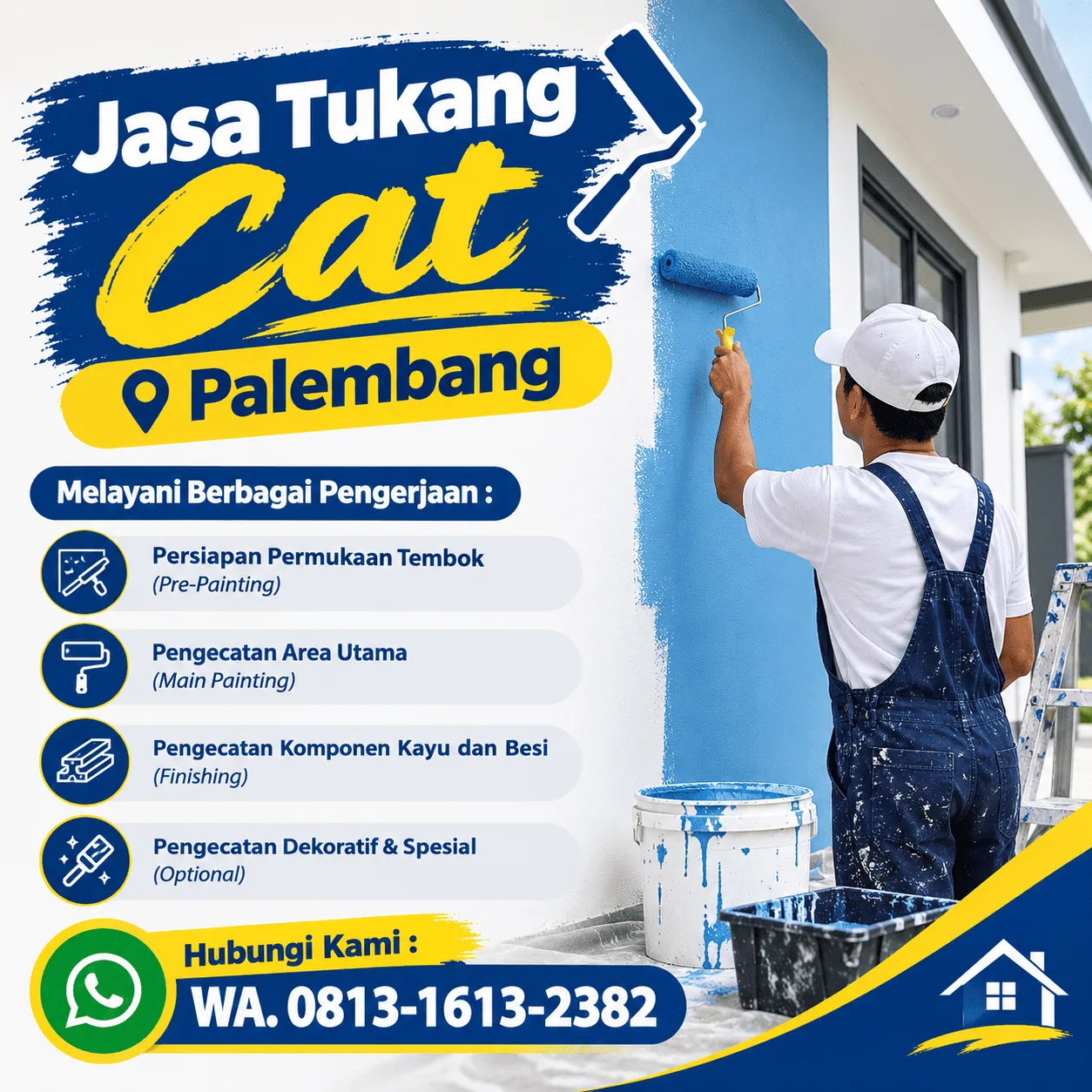 Wujudkan Rumah Lebih Segar dengan Jasa Tukang Cat yang Tepat