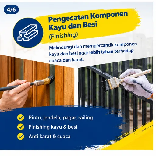 Wujudkan Rumah Lebih Segar dengan Jasa Tukang Cat yang Tepat - gambar 4